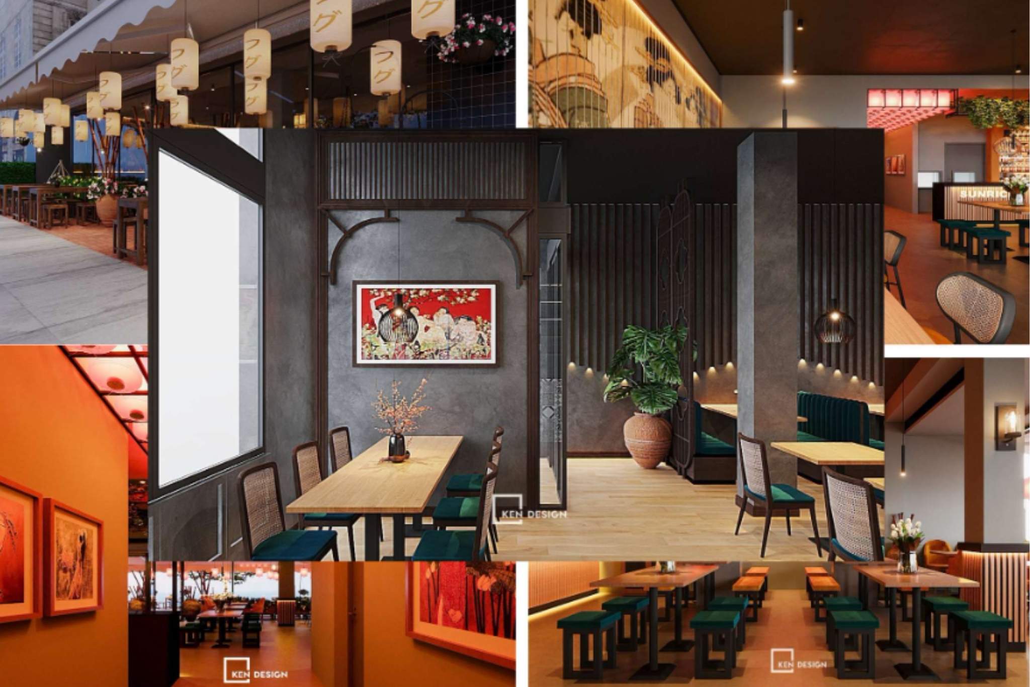 Không gian nhà hàng Đức